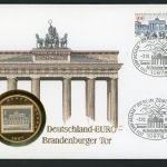 Deutschland Numisbrief Brandenburger Tor 1997 Medaille 2,50 EUR