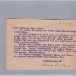 Ganzsache Alliierte Besetzung 45 Pf. Ziffer - Minden n. Zürich Schweiz 1947