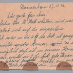 Alliierte Besetzung Schwärzung - Gebühr bezahlt - Durmersheim n. Karlsruhe 1945