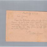 Alliierte Besetzung Schwärzung Gebühr bezahlt - Karlsruhe 1945