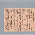 Alliierte Besetzung Schwärzung Gebühr bezahlt - Karlsruhe nach Haßloch 1945