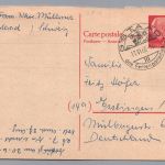 Bund Ganzsache Heuss mit Antwortkarte P 34 A - Gstad nach Esslingen 1960