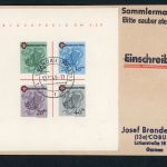 Alliierte Besetzung Franz. Zone Rheinland-Pfalz Block 1 gestempelt