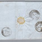 Württemberg Brief MiNr 7 - Vaihingen nach Göppingen 1860