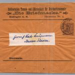 Württemberg Streifband Ganzsache - Esslingen nach Baden Baden 1895