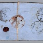 Württemberg Brief MiNr 26 - Esslingen über Reutlingen nach Sigmaringen 1863