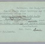 Württemberg Ganzsache - Grundbuchamt Dettingen 1919