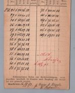 Württemberg Ganzsache - Halbkreis Stempel Maulbronn nach Stuttgart 1893