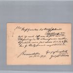 Württemberg Ganzsache + ZuFr - Beimerstetten nach Langenau 1910