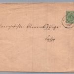 Württemberg Dienst Ganzsache - Hirsau nach Calw 1891