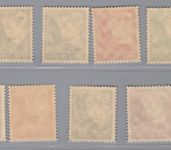 Dt. Reich Michel Nummer 529x - 537x postfrisch