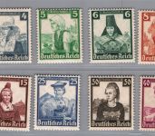 Dt. Reich Michel Nummer 556 - 564 postfrisch