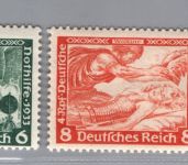 Dt. Reich Michel Nummer 500B - 504B postfrisch