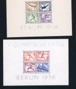 Deutsches Reich Block Nummer 5x + 6 postfrisch