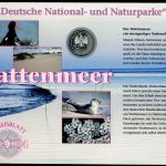 Deutschland Numisblatt 03/2004 Deutsche National- und Naturparke Wattenmeer