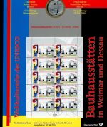 Deutschland Numisblatt 01/2004 Bauhausstätten in Weimar und Dessau