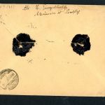 Dt. Reich Zusammendruck S11 Mischfrankatur Einschreiben Münster n. Zuffenhausen