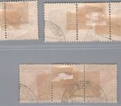 Französische Zone Allg. Ausgabe Michel Nummer 2ZW - 4ZW gestempelt