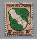 Alliierte Besetzung Franz. Zone Michel Nummer 5 gestempelt