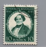 Franz. Zone Baden Michel Nr. 53 gestempelt