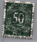 All. Besetzung Bizone Michel Nr. 66II gestempelt