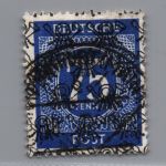 All. Besetzung Bizone Michel Nr. 67II gestempelt