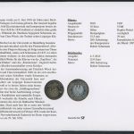 Numisbrief mit 10 EUR + 5 DM Robert Schumann 2010