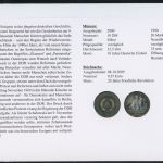 Numisbrief 20 Jahre Friedliche Revolution 2009, 10 DM Deutschland + 20 Mark DDR