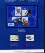 Numisblatt 10 Jahre Wirtschafts - und Währungsunion 16 x 2 EUR