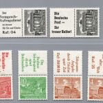 Berlin Zusammendruck Michel Nummer S5 - S10 postfrisch
