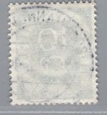 Bund Plattenfehler Posthorn Michel Nr. 128 II gestempelt