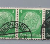 Dt. Reich Zusammendruck Michel Nr. W88 + W69 , gestempelt