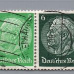 Dt. Reich Zusammendruck Michel Nr. W69 , gestempelt