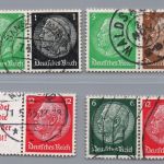 Dt. Reich Zusammendruck Michel Nr. W59 - W62 , gestempelt