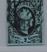 Sachsen Michel Nr. 5 , gestempelt