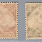 Dt. Reich Michel-Nummer 586 + 587 postfrisch