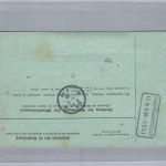 Dt. Reich Auslands Paketkarte 1896 - Klingenthal n. St Moritz Romanshorn Schweiz