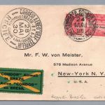Zeppelin Beleg Condor-Zeppelin Brasilien Recife nach New York USA 1930