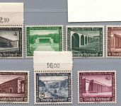 Dt. Reich Michel-Nummer 634 - 642 postfrisch
