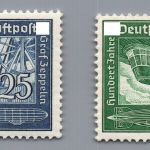 Dt. Reich Michel-Nummer 669 + 670 postfrisch