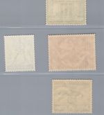 Dt. Reich Michel-Nummer 743 - 746 postfrisch