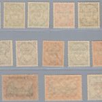 Dt. Reich Michel-Nummer 716 - 729 postfrisch