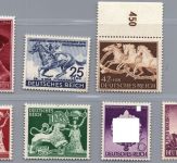 Dt. Reich Michel-Nummer 813 - 819 postfrisch