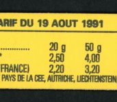 Frankreich Markenheftchen - 2715