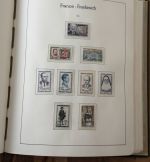 Frankreich Sammlung Jahrgang 1961 - 1975 postfrisch Klemmbinder