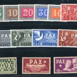 Schweiz Michel Nummer 447 - 459 PAX postfrisch