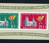 Schweiz Block 15 postfrisch 1955