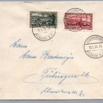 Dt. Reich Brief - Volksabstimmung im Saargebiet - Neunkirchen nach Tübingen 1935