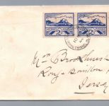 Brief Kanalinseln Guernsey MeFr 1944