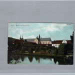 Ansichtskarte Danzig Oliva Schloss und Kloster 1910 nach Posen